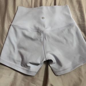 *SOLD* align 4inch shorts in pastel blue